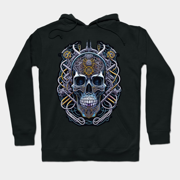 Cyborg Heads S02 D65 Hoodie by Houerd